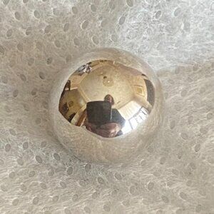 Tiffany & Co Keychain Ball End Cap Sterling Silver NWOT